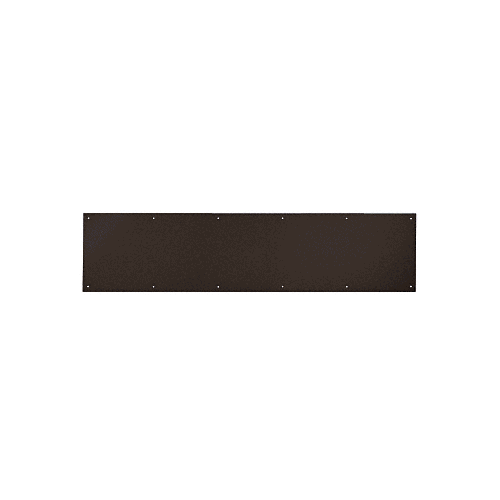 CRL KP8X3410B 8" x 34" Oil Rubbed Bronze Kick Plate