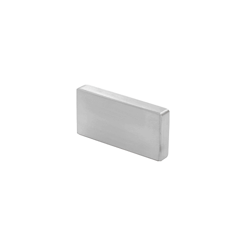 Satin Anodized Decorative Flat End Caps for 339 Series Aluminum Cap Railings