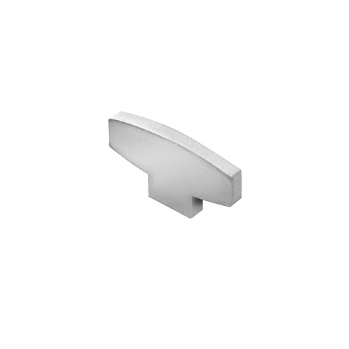 Satin Anodized Decorative Flat End Caps for 398 Series Aluminum Cap Railings