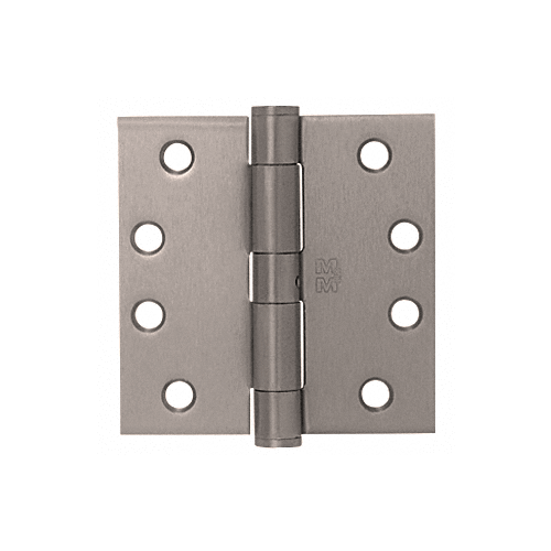 Dull Nickel 4" x 4" Commercial Hinge