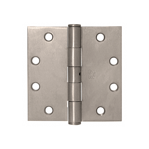 Dull Nickel 4-1/2" x 4-1/2" Commercial Hinge