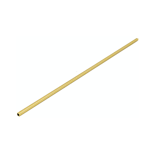 Brass 59-1/16" (1.5 m) Square Bar