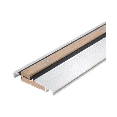 Aluminum 36" Outswing Adjustable Oak Top Threshold