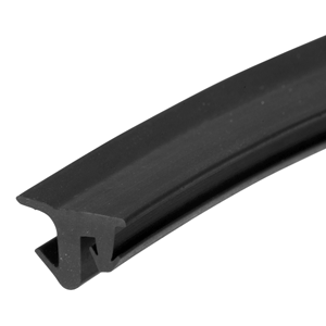 CRL-U.S. Aluminum NP225 Black EPDM Universal Storefront Gasket - 500'
