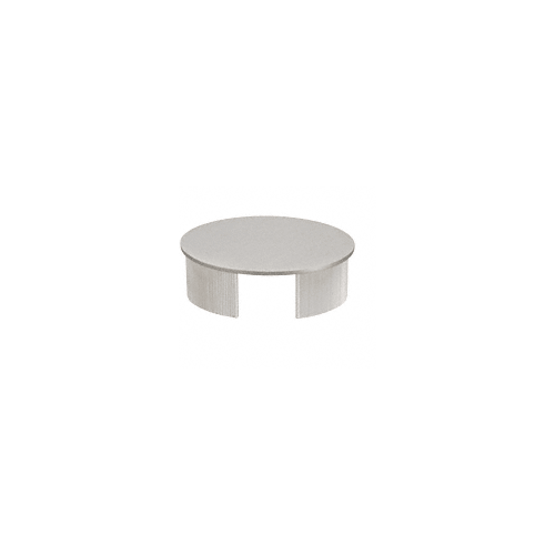 Satin Anodized 4" x 2-1/2" Oval End Cap for Cap Railing