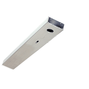Brushed Stainless Custom Length 4" Single Door Header