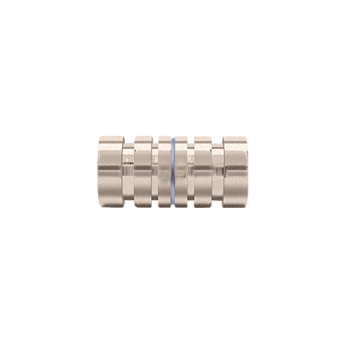 CRL SDK106SN Satin Nickel Contemporary Style BacktoBack Shower Door Knobs