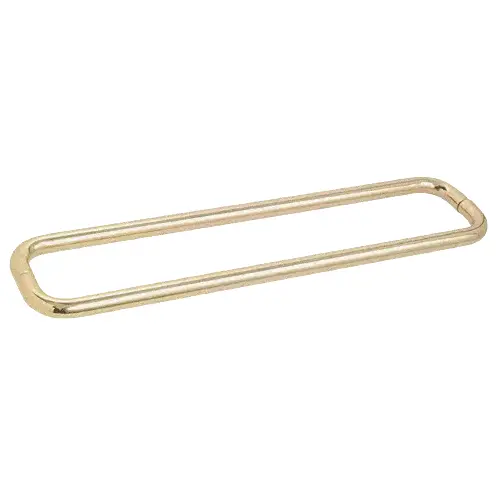 Satin Brass 30" BM Series Back-to-Back Towel Bar Without Metal Washers