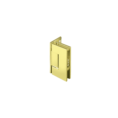 CRL GEN044SB Satin Brass Geneva 044 Series Wall Mount Offset Back Plate Hinge