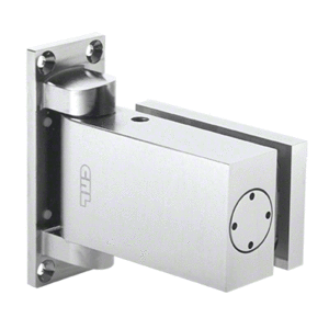 Crl H8260sa Satin Anodized Oil Dynamic 8260 Hydraulic All Glass Door Hinge No Hold Open