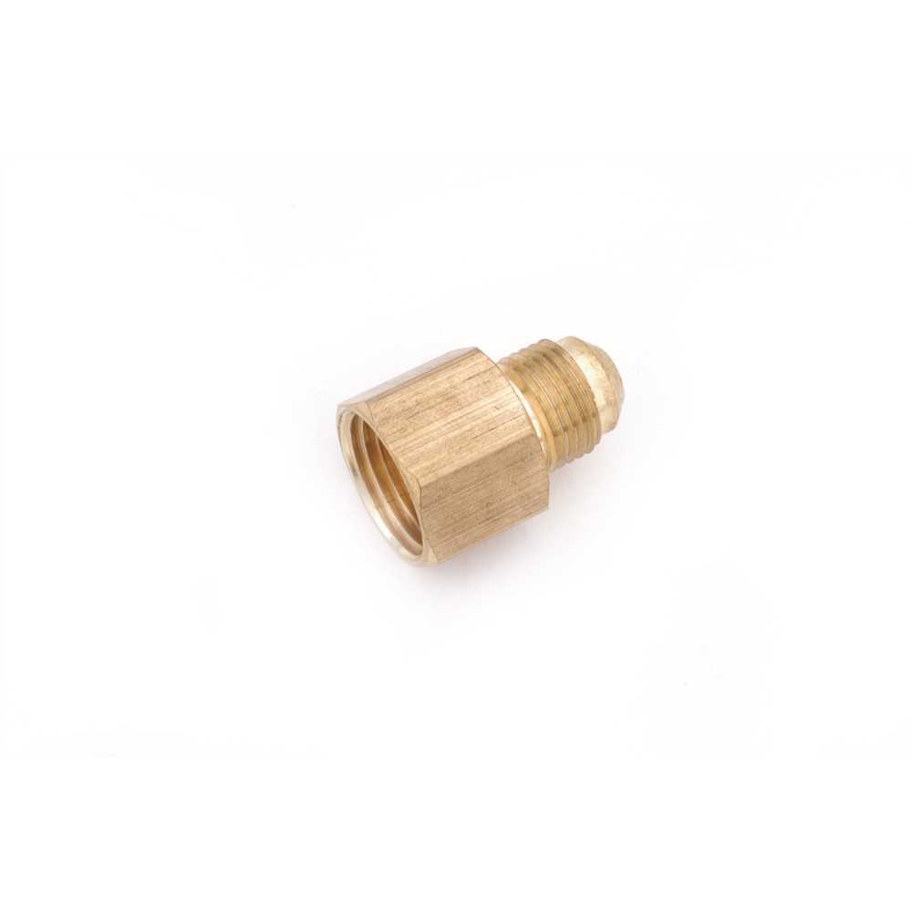 Anderson Metals 04046-1012 Anderson Metals 5/8 in. x 3/4 in. Flare x FIP Coupling Brass - pack of 10