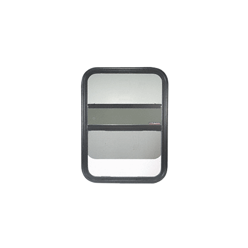 Universal Non-Contoured Vertical Lift Slider Window 25-1/4" x 29-1/4" with 2-1/4" Trim Ring