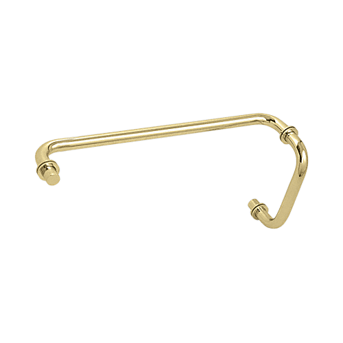 Gold Plated 8" Pull Handle and 18" Towel Bar BM Series Combination With Metal Washers