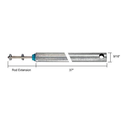 37" Tubular Spiral Tilt Window Balance Blue Bushing