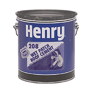 CRL H2085GL Henry Wet Surface Plastic Roof Cement - 5 Gallon