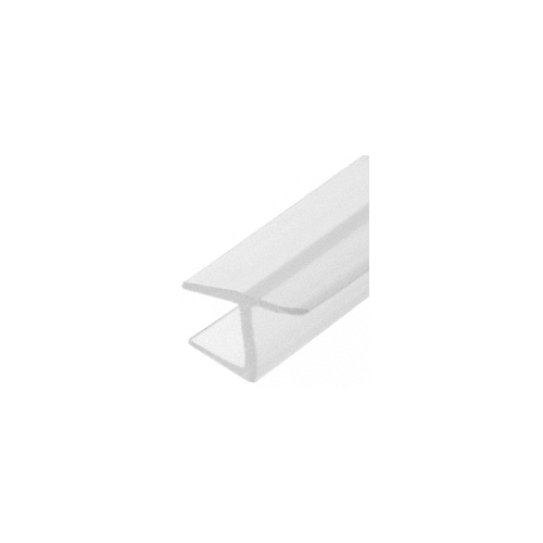 'Y' Jamb Seal with Soft Leg for 5/16" Glass -  18" Stock Length Clear - pack of 25