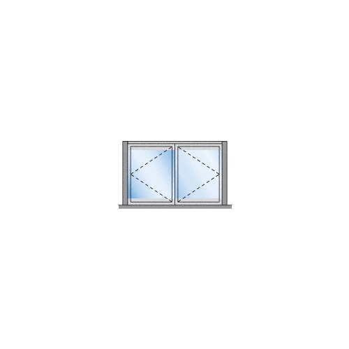 S55 Monterey 1+1 Pivot & Pivot Interior Swing with Raised Sill White Powder Coat S55 Monterey 1+1 Pivot & Pivot Interior Swing with Raised Sill White Powder Coat