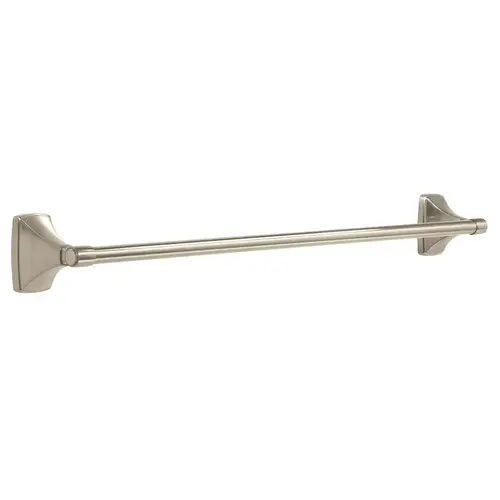 24" (610 mm) Clarendon Towel Bar Satin Nickel Finish