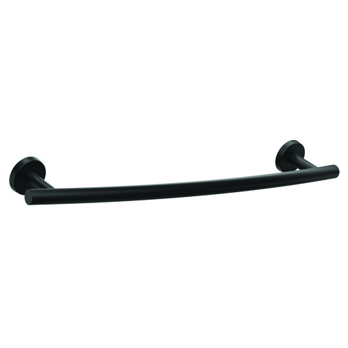 18" (457 mm) Arrondi Towel Bar Matte Black Finish