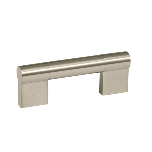 3" (76 mm) Center to Center Kontur Cabinet Pull Satin Nickel Finish