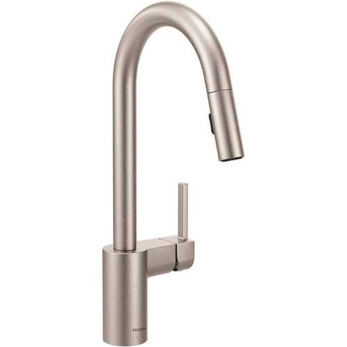 Align Single-Handle Pull-Down Sprayer Kitchen Faucet with Reflex in Spot Resist Stainless