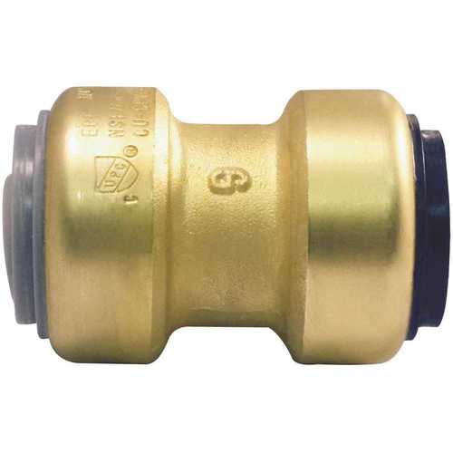 3/4 in. Brass Push-to-Connect Polybutylene Conversion Coupling