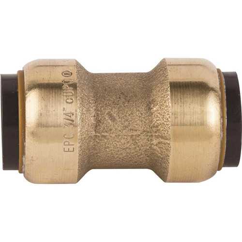 3/4 in. Brass Push-to-Connect Coupling