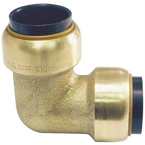 Tectite FSBE12 1/2 in. Brass Push-to-Connect 90-Degree Elbow