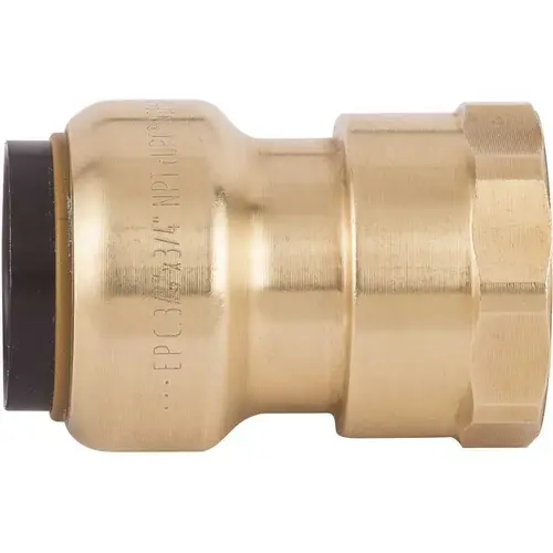 3/4 in. Brass Push-to-Connect x Female Pipe Thread Adapter