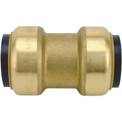 1 in. Brass Push-to-Connect Coupling