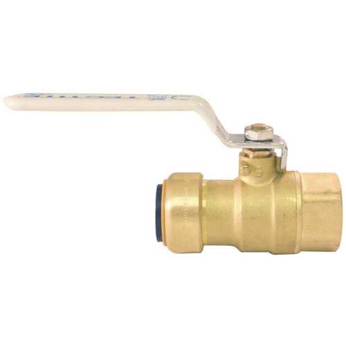 3/4 in. Brass Push-to-Connect x Female Pipe Thread Ball Valve