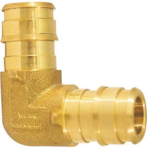 1/2 in. Brass PEX-A Expansion Barb 90 Elbow