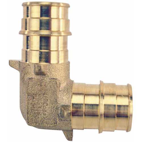 3/4 in. Brass PEX-A Expansion Barb 90 Elbow