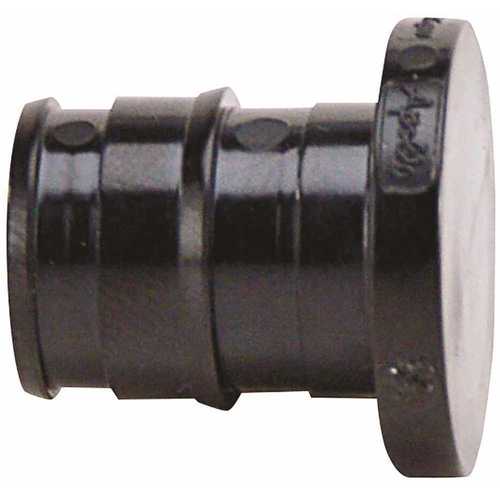 ExpansionPEX Series Pipe Plug, 1/2 in, Barb, Poly Alloy Black - pack of 10