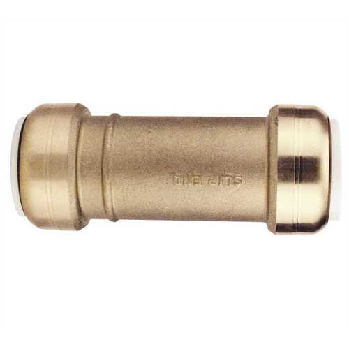 1 in. Brass Push-to-Connect PVC Slip Repair Coupling