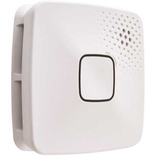 Hardwired Smoke/Carbon Monoxide Combination Detector with 10-Year Sealed Lithium Battery Backup and Voice Feature