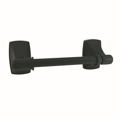 Amerock BH26507MB Clarendon Pivoting Double Post Tissue Roll Holder in Matte Black