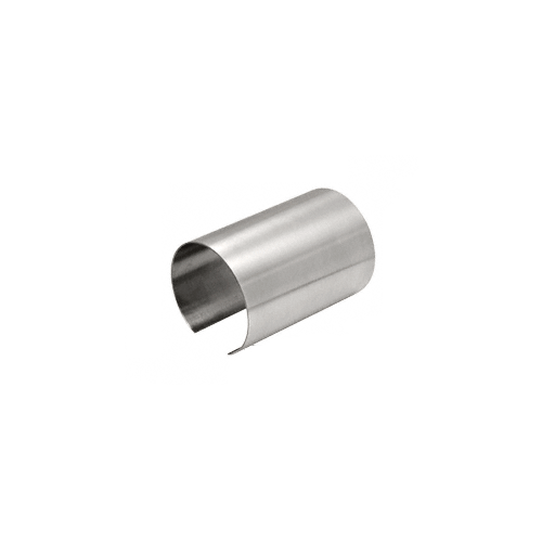 CRL GR40CSS Stainless Steel 4" Connector Sleeve for Cap Railing, Cap Rail Corner, and Hand Railing