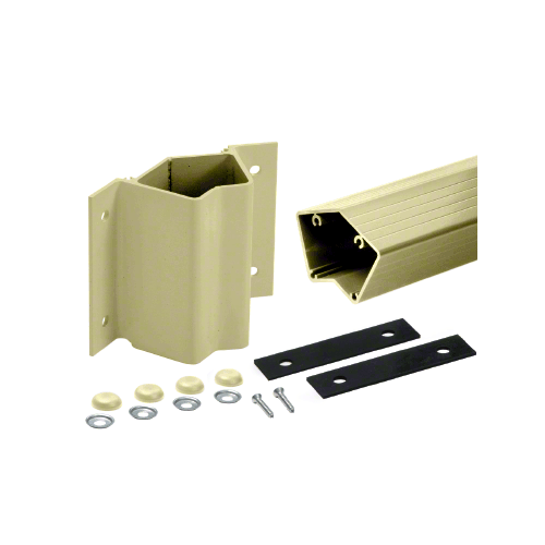 CRL FP5136KCRM 36" PreTreated Aluminum Inside 135 Degree Fascia Mount