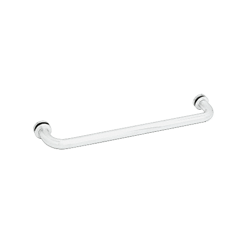 White 20" BM Series Tubular Single-Sided Towel Bar