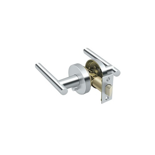 Elite Mandeville Series Residential Lever Privacy Polished Chrome