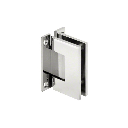 CRL V1EH037CH Polished Chrome Vienna 037 Series with "H" Wall Plate Hinge
