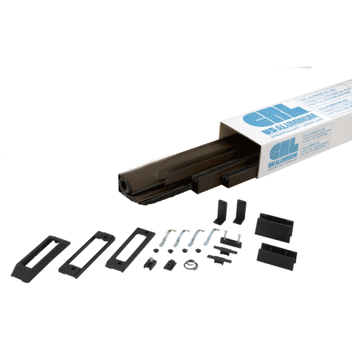 CRL RDS96BRZ Bronze 96" Euro Retractable Screen Door Kit