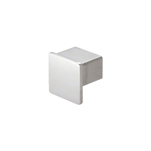 CRL SRF15ECPS 316 Polished Stainless Steel End Cap for 1-1/2" SRF15 Series Square Roll Form Cap Railing