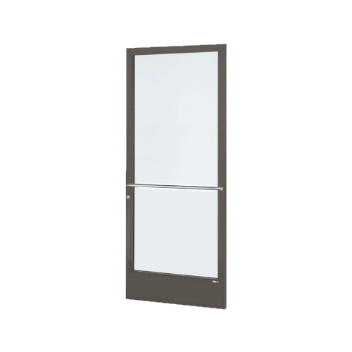 Bronze Black Anodized Custom Single Series 250 Narrow Stile Center Pivot Entrance Door for Overhead Concealed Door Closer