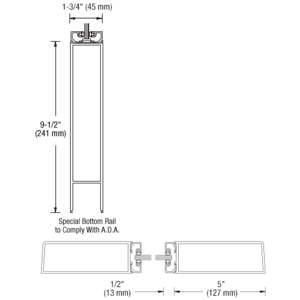 Crl Usalum Alum Cd51522 Vcp 1 Crl U S Aluminum Bronze Anodized