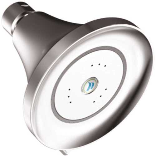 NIAGARA N3915CH 3-Spray 3.4 in. Single Wall Mount Low Flow Fixed Adjustable Shower Head in Chrome