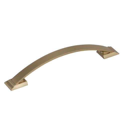 6-5/16" (160 mm) Center to Center Candler Cabinet Pull Golden Champagne Finish