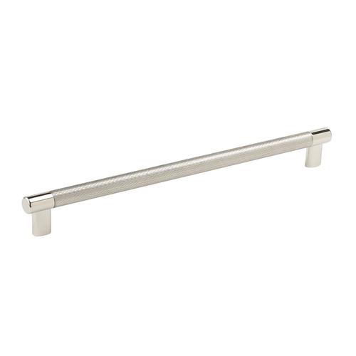 12-5/8" (320 mm) Center to Center Esquire Cabinet Pull Bright Nickel by Stainless Steel Finish