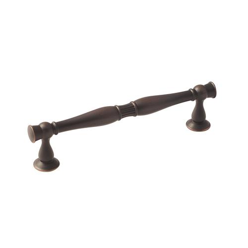 5-1/16" (128 mm) Center to Center Crawford Cabinet Pull Oil Rubbed Bronze Finish